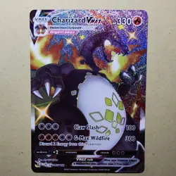 Pokemon Charizard VMAX SV107/SV122 Shining Fates Shiny Holo Rare English 2021 - Image 1
