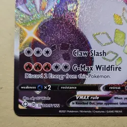 Pokemon Charizard VMAX SV107/SV122 Shining Fates Shiny Holo Rare English 2021 - Image 4