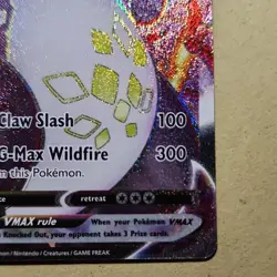 Pokemon Charizard VMAX SV107/SV122 Shining Fates Shiny Holo Rare English 2021 - Image 5