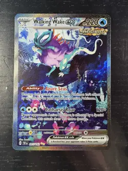 Walking Wake ex 205/162 Special Illustration Rare Temporal Forces Pokemon - NM - Image 1