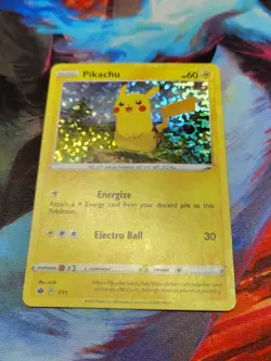 Pikachu 7/15 Holo McDonald's Promo Pokemon Card 2022 - Image 1