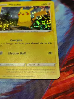 Pikachu 7/15 Holo McDonald's Promo Pokemon Card 2022 - Image 4