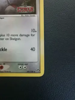 Pokemon Card Shelgon 39/108 EX Power Keepers Reverse Holo Uncommon - Image 5