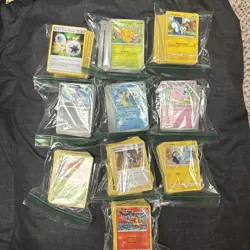 1000 bulk pokemon cards Commons And Uncommons No Energies - Image 1