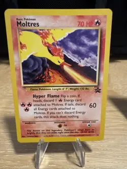 2000 Pokemon TCG Moltres - 21 Zapdos - 23 Articuno - 22 - Black Star Promos WOTC - Image 4