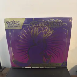 Pokemon Scarlet & Violet Base Set Miraidon Elite Trainer Box / New & Sealed. - Image 1