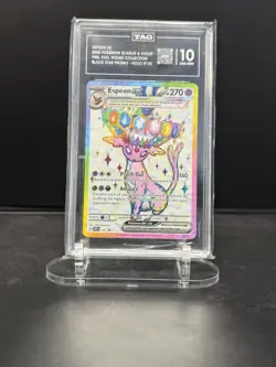 TAG 10 - Espeon ex SVP 175 - Pokemon Prismatic Evolution Black Star Promo - Image 1