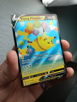 Pokemon TCG Flying Pikachu V 006/025 Celebrations 25th Anniversary Ultra Rare NM - Image 3