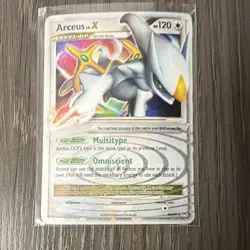 Pokemon Arceus LV.X 94/99 Arceus Rare Holo LV.X 120 HP 2009 - Image 1