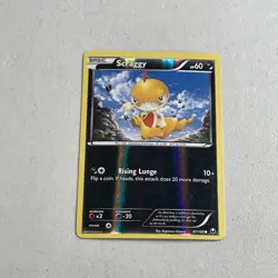 Pokemon TCG 2012 Dark Explorers Card -- Scraggy 67/108 Reverse Holo Foil - Image 2