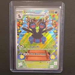 ZWEILOUS 2025 POKEMON WHITE FLARE ILLUSTRATION RARE FULL ART 147/086 Q5542 - Image 1