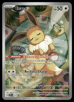 Pokemon Cards Eevee 173 Scarlet & Violet Promo NM *2 - Image 1