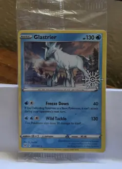 Sealed Holo Glastrier 051/196 Pokemon Lost Origin variant - Image 1