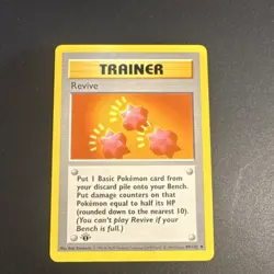 Pokemon TCG Revive 1st Edition Shadowless Base Set - Image 1