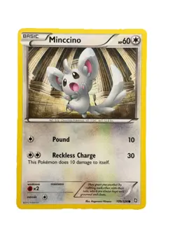 New: 2012 Pokemon TCG Minccino 109 Dragons Exalted Regular Common - Image 1