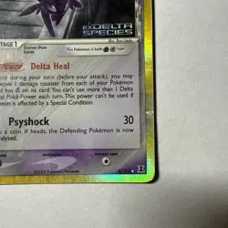 Pokemon Espeon 4/113 ex Delta Species Reverse Holo Stamped - Image 4