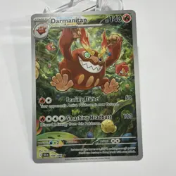 Darmanitan 098/086 NM – Illustration Rare Holo – 2025 Pokemon TCG S&V Black Bolt - Image 3