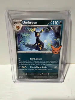 Pokemon Umbreon SV03: Obsidian Flames 130/197 Regular English Uncommon - Image 1
