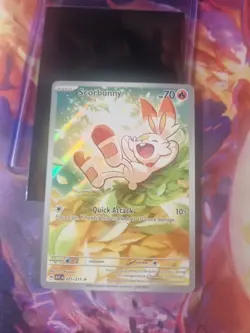 Scorbunny 225/217 - Ascended Heroes Pokemon TCG - Illustration Rare Pack Fresh - Image 1