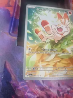 Scorbunny 225/217 - Ascended Heroes Pokemon TCG - Illustration Rare Pack Fresh - Image 4