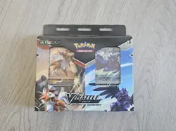 Pokemon TCG V Battle Deck Lycanroc vs. Corviknight Double Deck Bundle Sealed 820650809576 - Image 2
