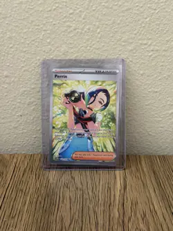 Pokemon TCG Trainer Perrin 220/167 (SIR) Twilight Masquerade NM HOLO - Image 1
