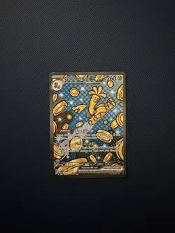 Pokemon TCG Prismatic Evolutions Gholdengo EX 164/131 SIR English Edition NM - Image 1