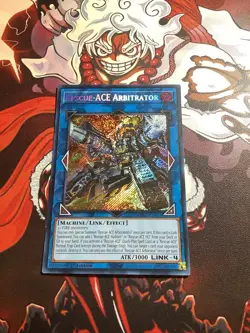 Yugioh! 1x Rescue-ACE Arbitrator BPRO-EN051 Secret Rare 1st Ed NM - Image 1