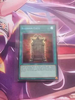 Yu-Gi-Oh! TCG MZMU Illusion Gate Secret Rare 1st Edition - Image 1
