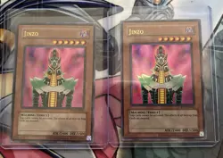 Yu-Gi-Oh! TCG Jinzo RP02-EN001 Reprint Ultra Rare 77585513 NM X2 - Image 1