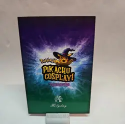 Attack on Titan Pikachu Cosplay – Purple Holo Foil – Fan Art Parody Card E24 - Image 2
