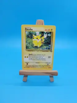 Pokemon PIKACHU Card 60/64 Common Jungle NM Regular Unlimited English WOTC - Image 1