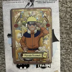 Naruto Uzumaki NRV01-SP-001L5 English Naruto Kayou Card Heavens Scroll NM - Image 2