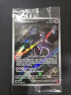 Pokemon Mewtwo Holo Rare TCG Card Black Star Promo 052 SEALED - Image 1