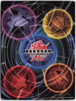 Bakugan COMMAND CARD BA112-CO Japanese - Metal Magnetic Gate Cards - Image 2