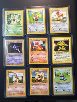 SHADOWLESS Pokemon Collection - Lot of 67 Cards - No Duplicates *RARE* (WOTC) - Image 1