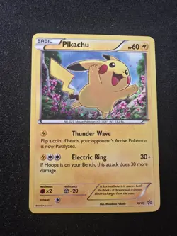 Pokemon Pikachu XY89 XY Promo Holo Card English Basic 60HP - Image 1
