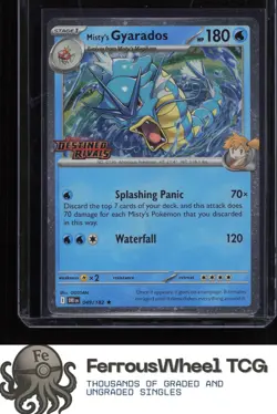 Misty's Gyarados (Prerelease) 049/182 - Miscellaneous Cards & Products - (NM) - Image 1