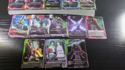 Gundamn Card Game Gd02 Dual Impact & Gd03 Steel Requiem Bulk Card Lot C, U,C, Rs - Image 4