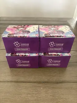 Gundam TCG-GD03 Steel Requiem Bulk Lot 1000+ Cards (C/U/R/Resource) English - Image 1