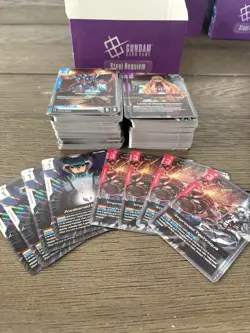 Gundam TCG-GD03 Steel Requiem Bulk Lot 1000+ Cards (C/U/R/Resource) English - Image 3
