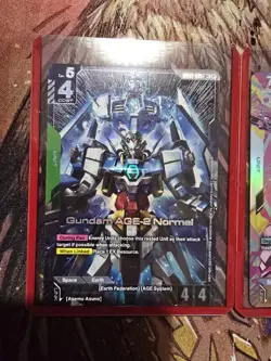 Z Gundam (Biosensor) Card GD03-071 R+ Gundam Card Game w/ bonus age-2 019 LR+ - Image 3