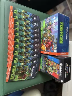 Magic Teenage Mutant Ninja Turtles TMNT, Commander Deck, Bundle Box, And 10 Pack - Image 1