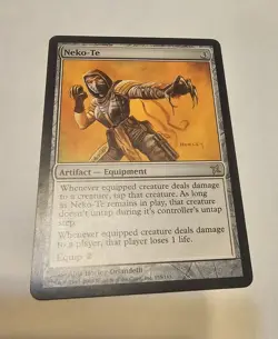 Neko-Te Betrayers of Kamigawa MTG Magic The Gathering LP - Image 1