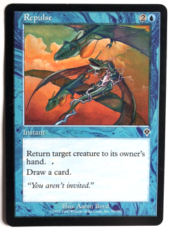 Repulse 70/350 Invasion MTG Magic the Gathering LIGHTLY PLAYED LP - Image 1