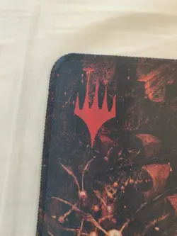 !NEW! MTG Seb McKinnon Damnation Stitched Playmat Signed Autographed Kickstarter - Image 3