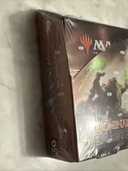 DOMINARIA REMASTERED COLLECTOR Booster Box 12 pack sealed MTG Shrink Tear OnBack - Image 3