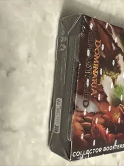 DOMINARIA REMASTERED COLLECTOR Booster Box 12 pack sealed MTG Shrink Tear OnBack - Image 4