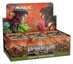Magic The Gathering - The Brother's War Draft Booster Box *Factory Sealed* - Image 1