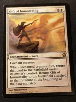 Gift Of Immortality - Theros - MTG - EN - LP - 14/249 - Image 1